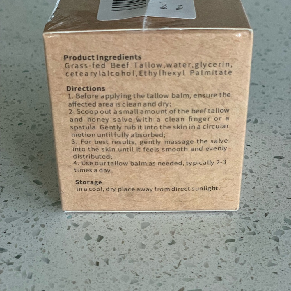 Beef Tallow Balm Face and Body Moisturizer - Picture 2 of 3